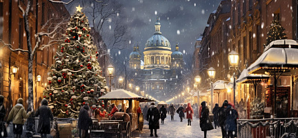 Новый год 2027 в Петербурге + Карелия